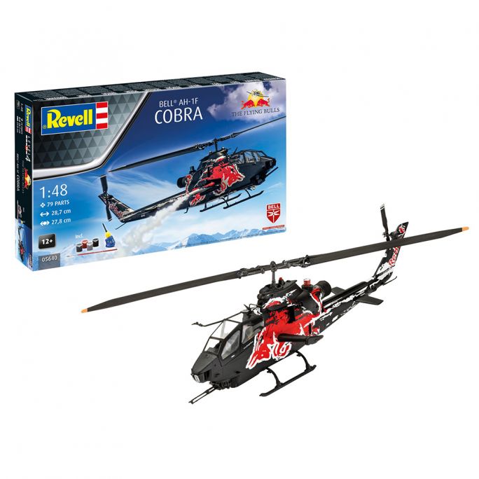 Coffret Flying Bulls AH-1F Cobra - REVELL 05640 - 1/48