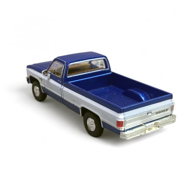 Pickup Chevrolet C 10, Bleu métallique - Brekina 19652 - HO 1/87