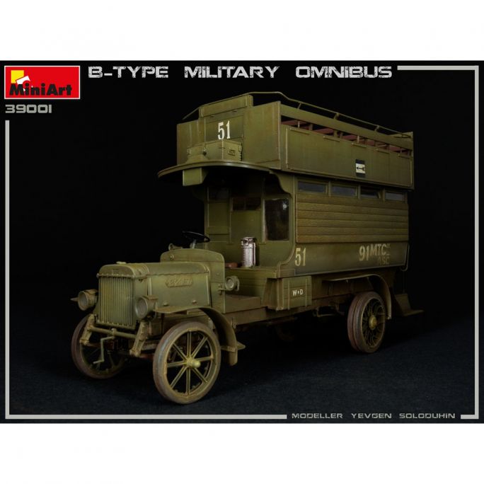 Omnibus Military de B-type - Miniart 39001