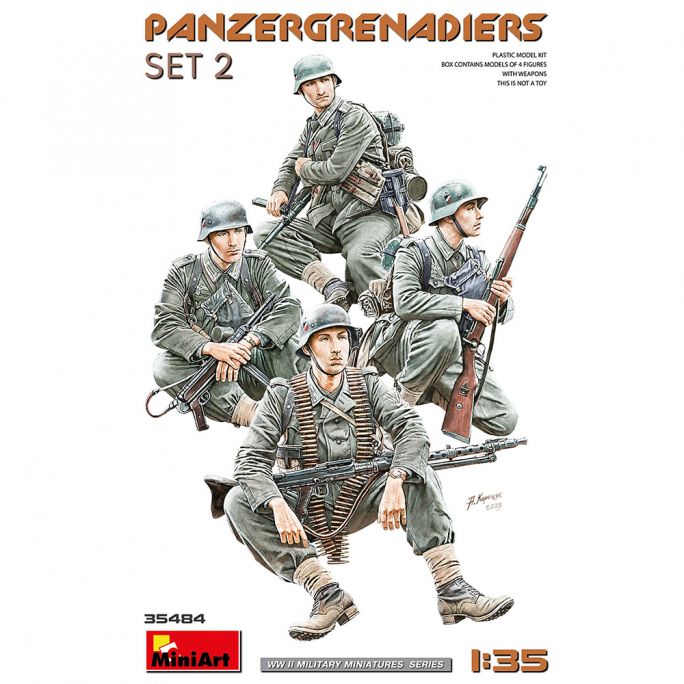 Panzergrenadiers - Minimakit 35484 - 1/35