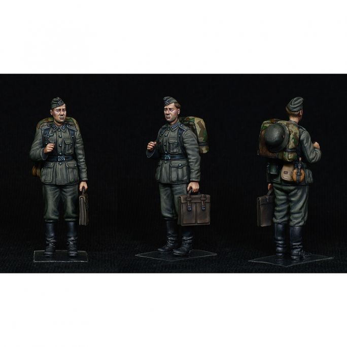 Figurines du personnel des gares allemandes. 1930-40s - Miniart 38010 - 1/35