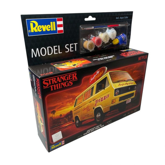 Coffret Volswagen T3 Bus "Surfer Boy", Stranger Things - Revell 67725 - 1/25