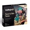 Figure Color Series, 16x18ml - Face & Skin Tones - Vallejo 70.258