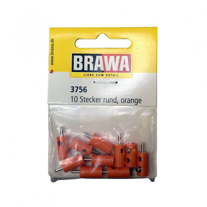 Bouchon cruciforme, ∅ 1,6 mm, Orange - Brawa 3756