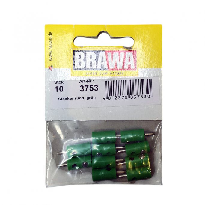 Bouchon cruciforme, ∅ 1,6 mm, Vert - Brawa 3753