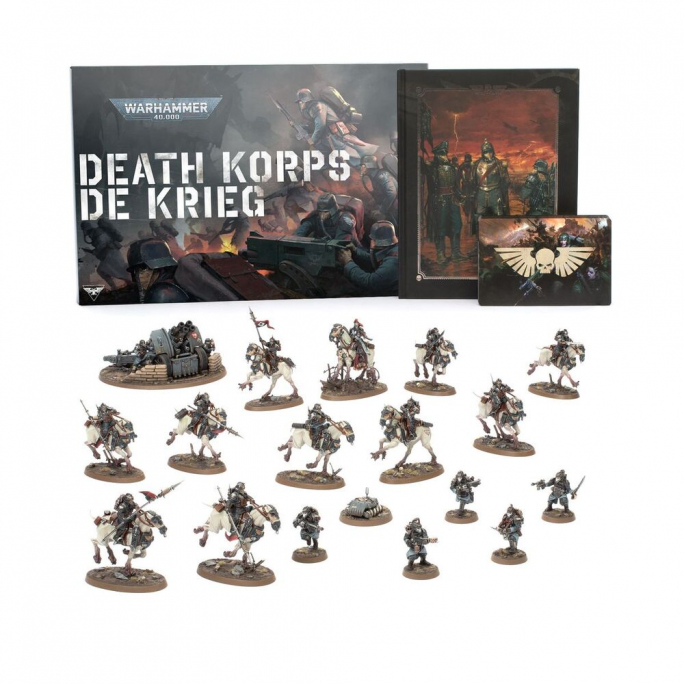 Warhammer 40,000 : Death Korps de Krieg – Set d'Armée de l'Astra Militarum - WARHAMMER 47-44