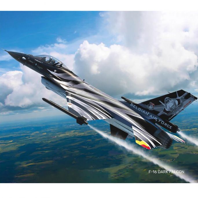 F-16 Dark Falcon KIT - HELLER 30411 - 1/48