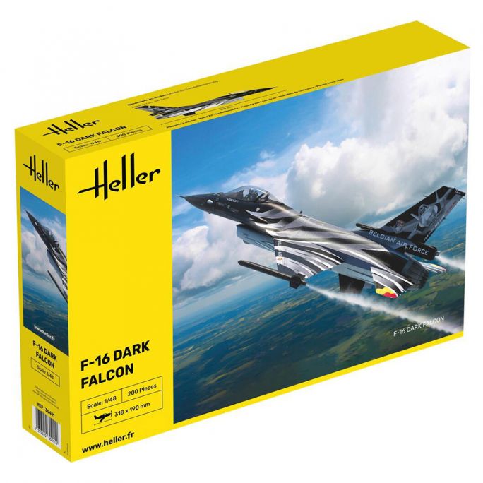 F-16 Dark Falcon KIT - HELLER 30411 - 1/48