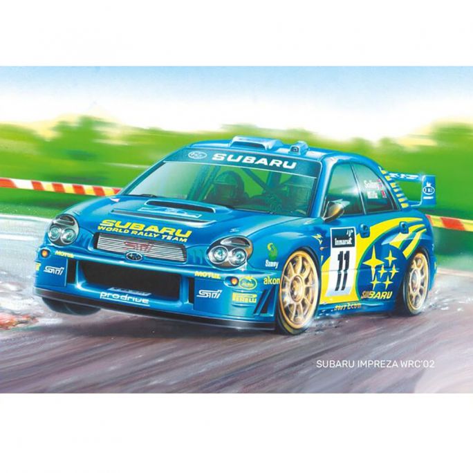 Subaru Impreza WRC'02 KIT - HELLER 56199 - 1/43