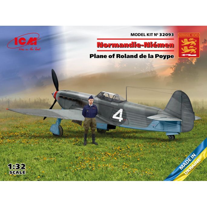 Normandie-Niemen. Avion de Roland de la Poype - ICM 32093 - 1/32