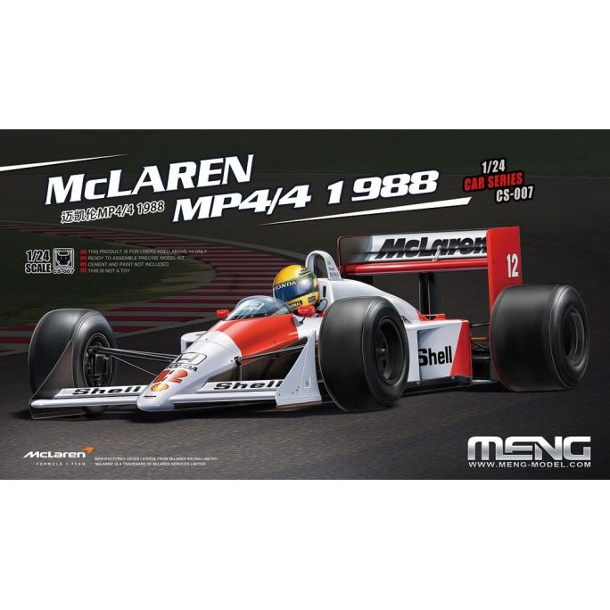  McLaren MP4/4 1988 - MENG CS-007 - 1/24