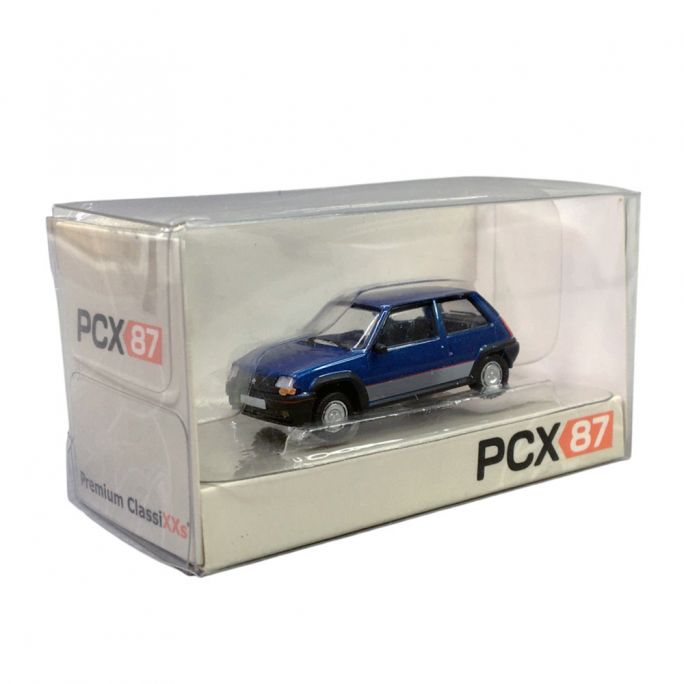 Renault 5 GT turbo phase 1, Bleue - PCX87 / SAI 7231 - HO 1/87