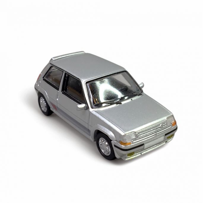 Renault 5 GT turbo phase 1, Argent - PCX87 / SAI 7235 - HO 1/87