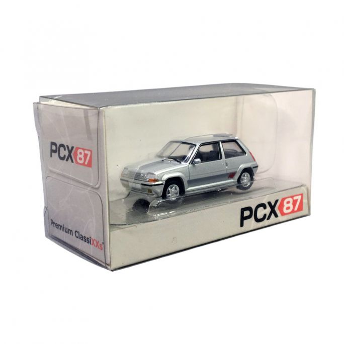 Renault 5 GT turbo phase 1, Argent - PCX87 / SAI 7235 - HO 1/87