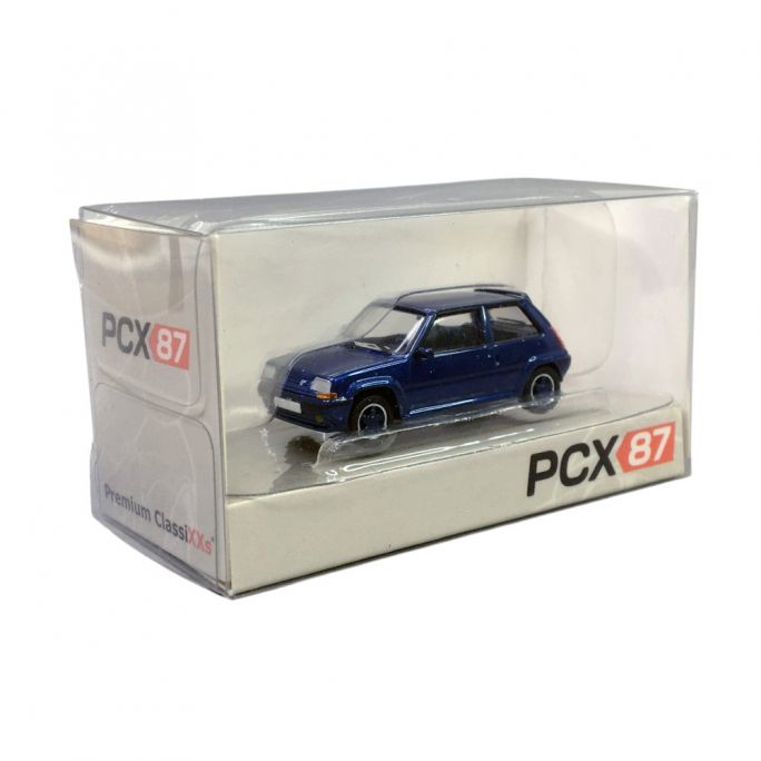 Renault 5 GT turbo phase 1, Bleue - PCX87 / SAI 7236 - HO 1/87