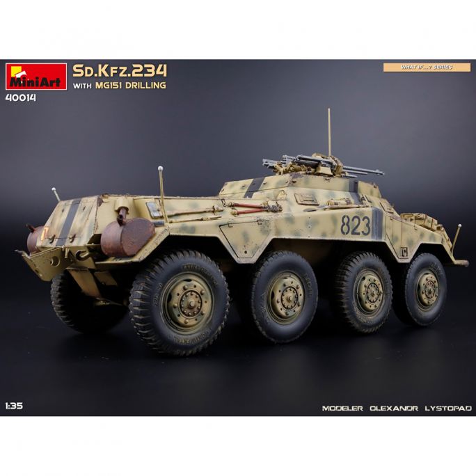 Sd.Kfz.234 avec MG151 - MINIART 40014 - 1/35