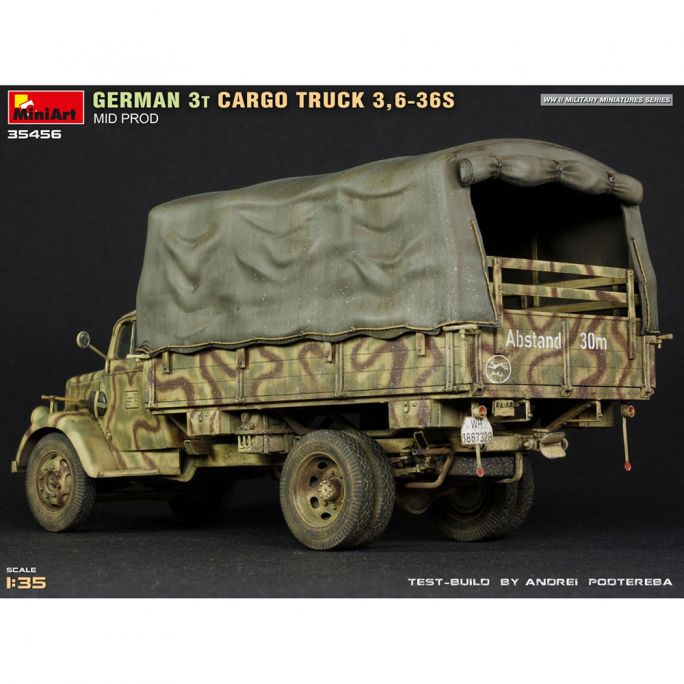 Camion allemand 3t, 3.6-365 - MINIART 35465 - 1/35