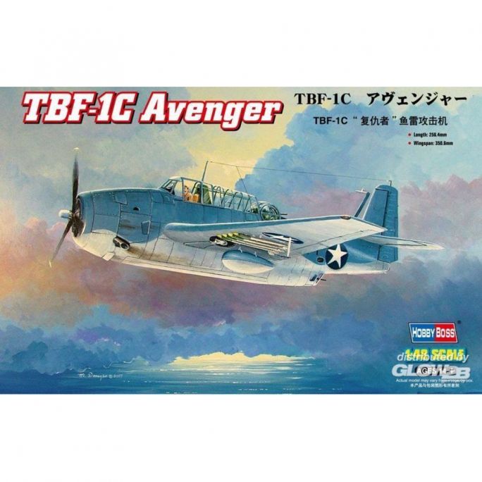 TBF-1C Avenger - HOBBYBOSS 80314 - 1/48