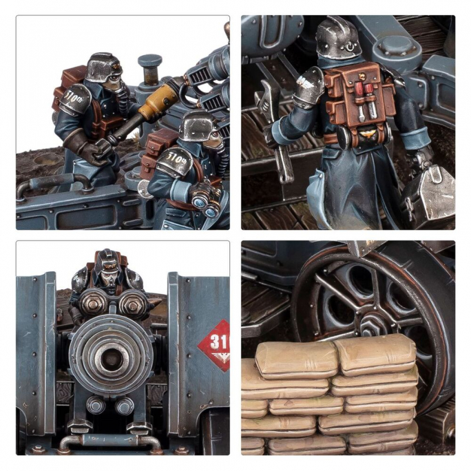 Warhammer 40,000 : Astra Militarum / Équipe d'Artillerie - WARHAMMER 47-78