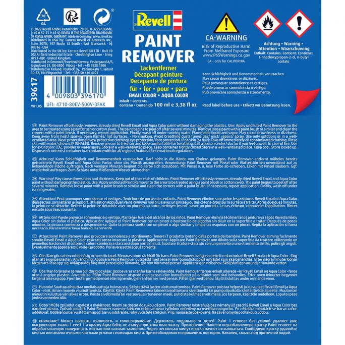 Décapant pour peinture 100ml - REVELL 39617