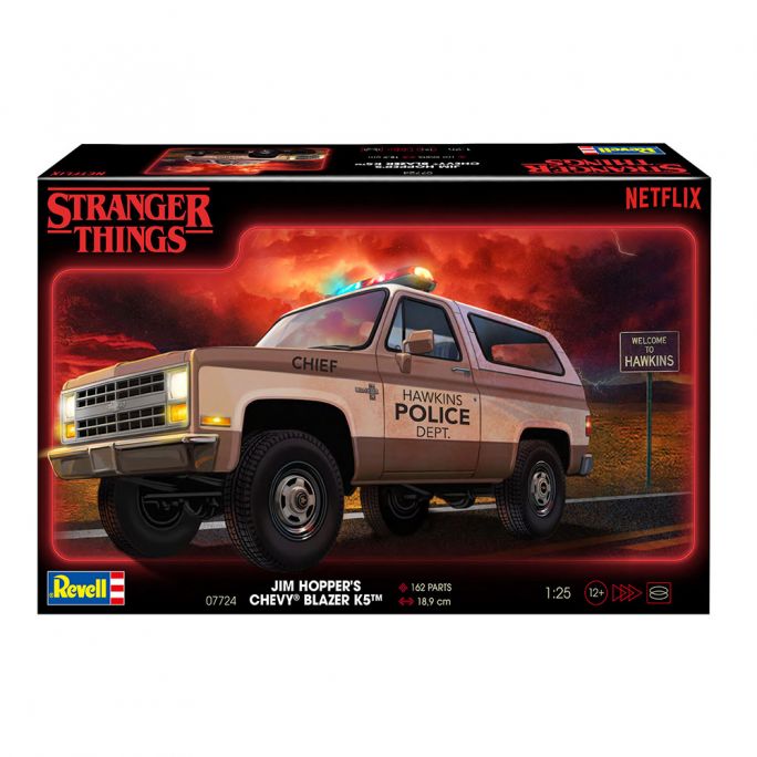 Chevrolet K5 Blazer 1985, Stranger Things - REVELL 07724 - 1/25