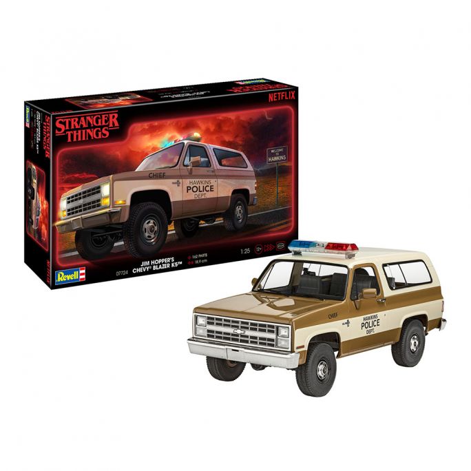 Chevrolet K5 Blazer 1985, Stranger Things - REVELL 07724 - 1/25