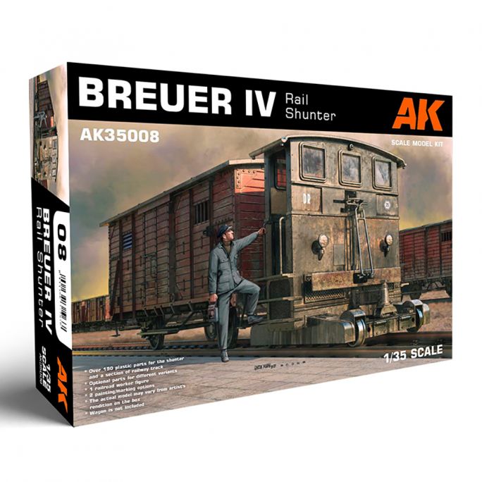 Locomotive Breuer IV, Rail Shunter - AK 35008 - 1/35