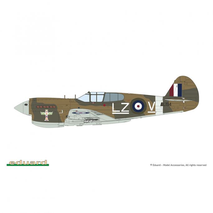 Avion P-40E Warhawk - EDUARD R003 - 1/48