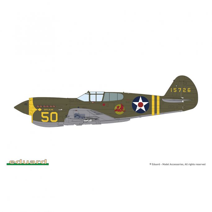 Avion P-40E Warhawk - EDUARD R003 - 1/48