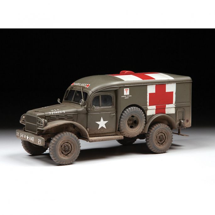 Ambulance Dodge WC-54 - ZVEZDA 3711 - 1/35