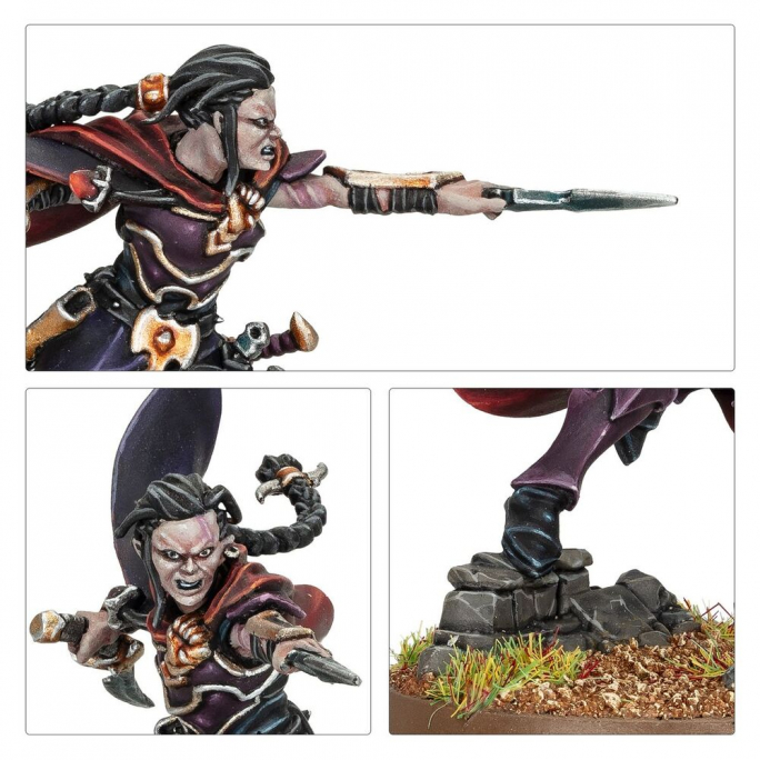 Warhammer AOS: Daughter Of Khaine - Maleneth Sorcelame - WARHAMMER 85-64