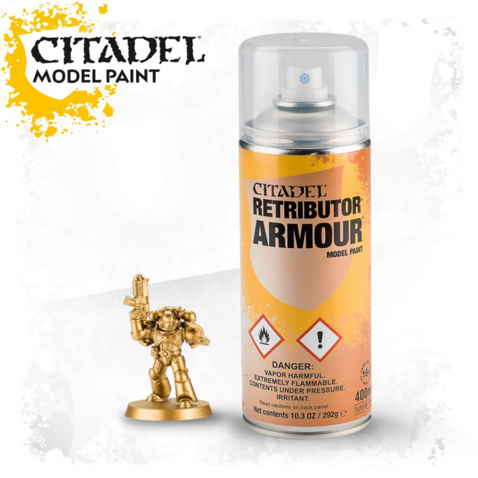 Peinture Spray Retributor Armour, 400ml - CITADEL 62-25