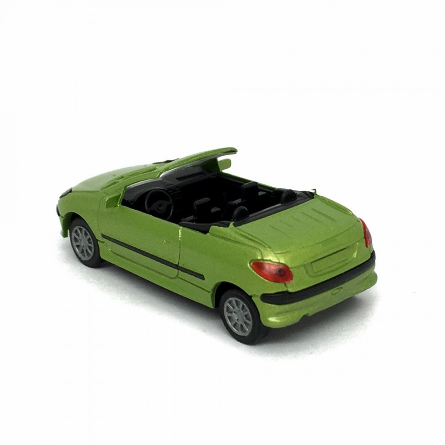 Peugeot 206 CC vert Maori métallisé cabriolet -HO-1/87-AWM SAI 2196