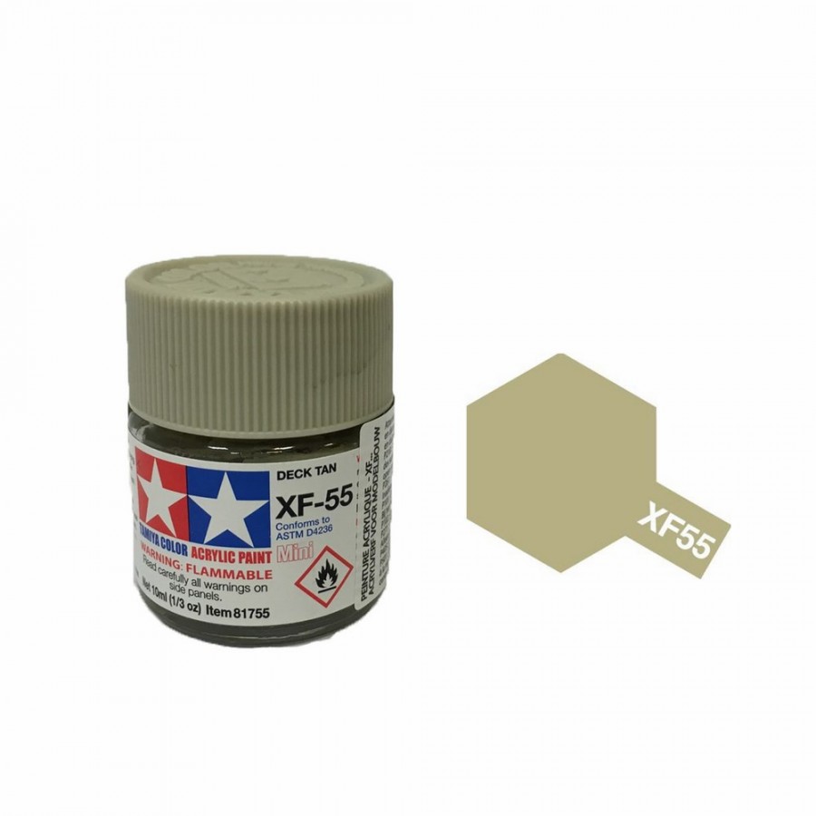 Havane mat  pot de 10ml-TAMIYA XF55