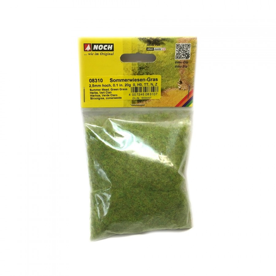 Flocages herbe verte 2.5mm 20g-Toutes échelles-NOCH 08310