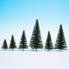 25 Sapins à piquer 5 à 14 cm de haut-HO-NOCH 26830