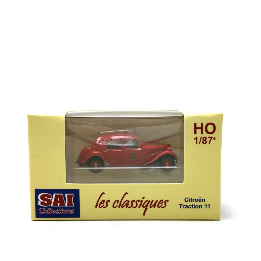 Citroën Traction 11B 1952 Pompiers de Colmar-HO 1/87-SAI 6122