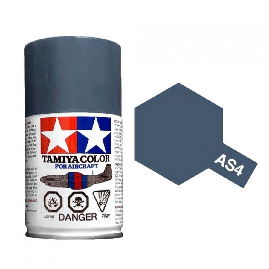 Gris / Violet (Luftwaffe) Spray de 100ml-TAMIYA AS4