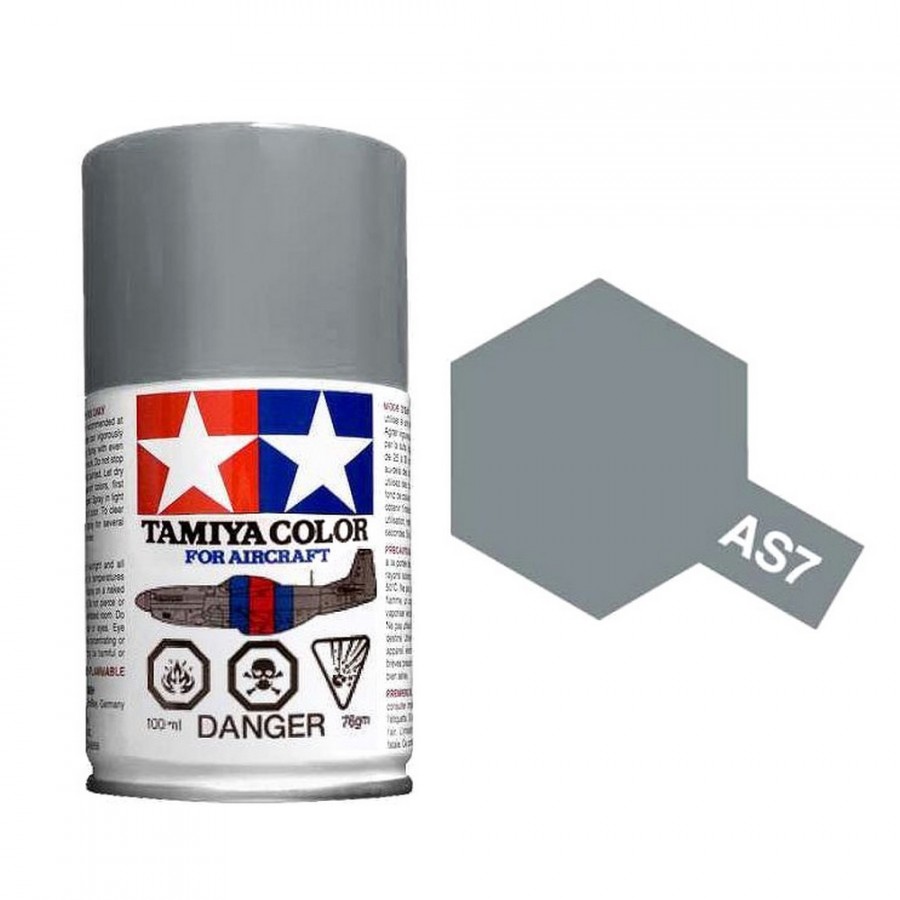 Gris Neutre (USAF) Spray de 100ml-TAMIYA AS7