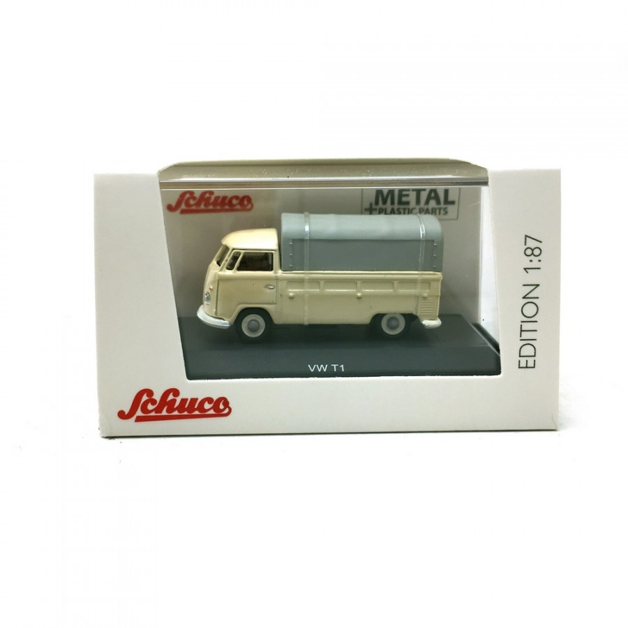 Combi VW T1 "benne" baché-HO 1/87-SCHUCO SCT1B