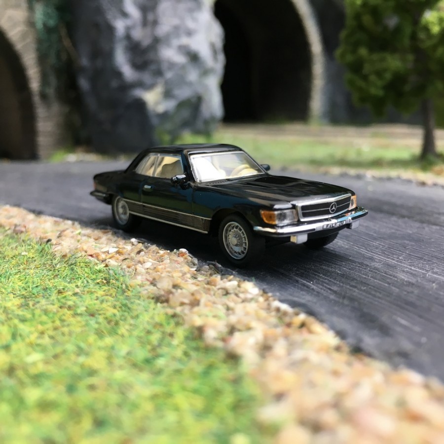 Mercedes 450 SLC Noire-HO 1/87-SCHUCO SCMB450