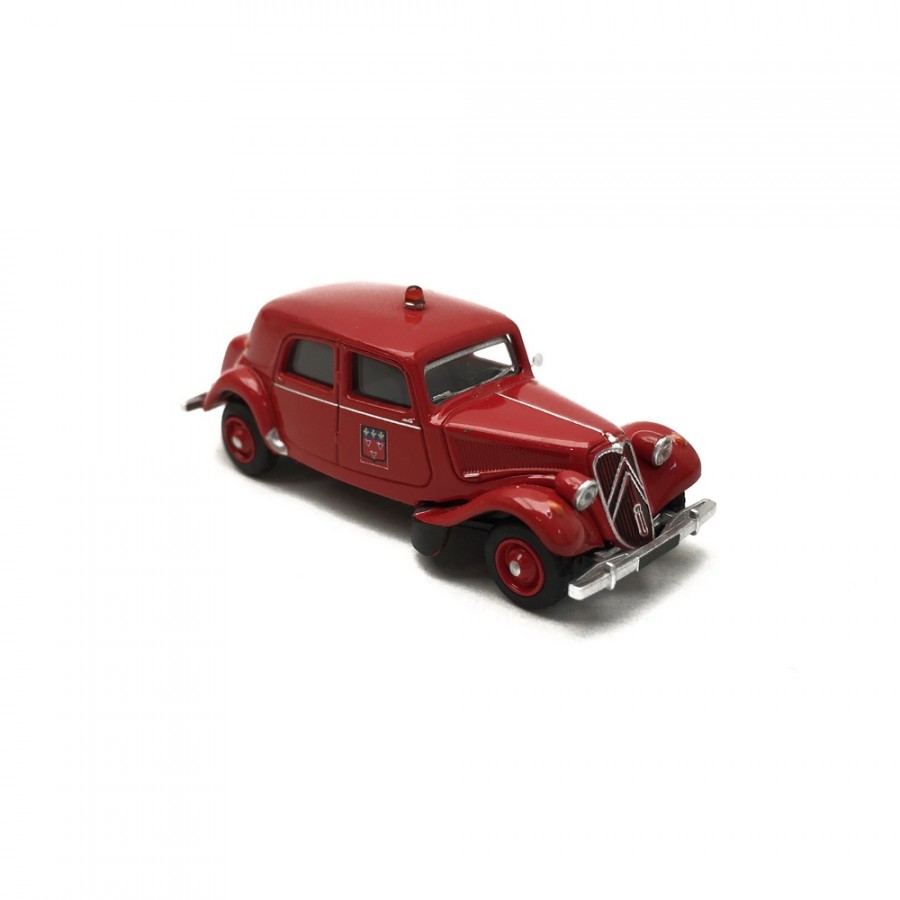 Citroën Traction 11B 1952 Pompiers d'Orléans-HO 1/87-SAI 6128