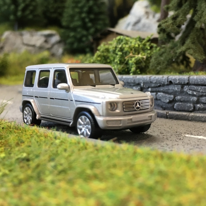 Mercedes Classe G - Gris métal-HO 1/87-HERPA 430623-002