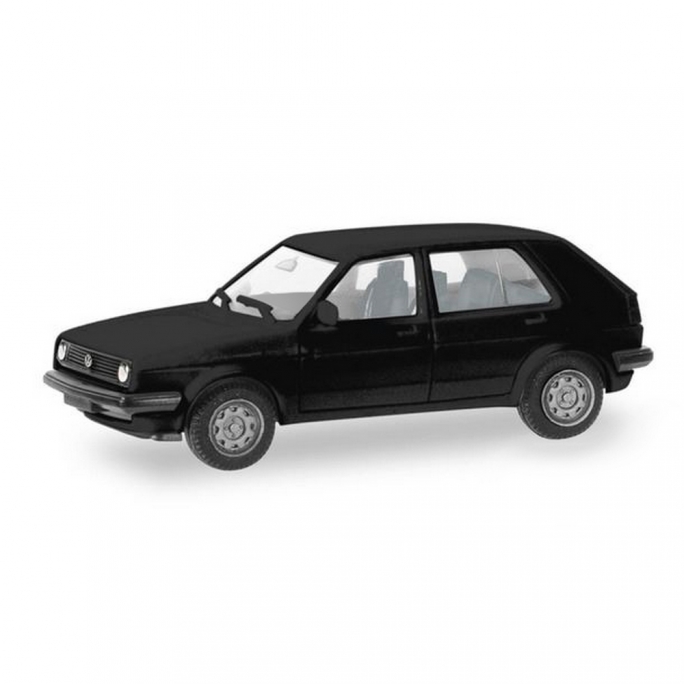 VW Golf 2 - 5P Noire Kit-HO 1/87-HERPA 12195-007