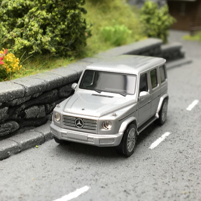 Mercedes Benz classe G AMG gris métallisé -HO 1/87-HERPA 430760