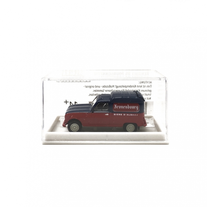 Renault 4L fourgonnette "Kronenbourg"-HO-1/87-BREKINA 14748