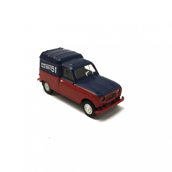 Renault 4L fourgonnette "Pastis 51"-HO-1/87-BREKINA 14749