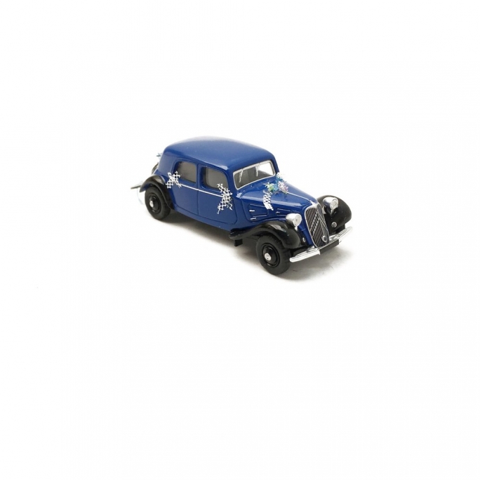 Citroën Traction 11A 1935 voiture des mariés-HO 1/87-SAI 6176