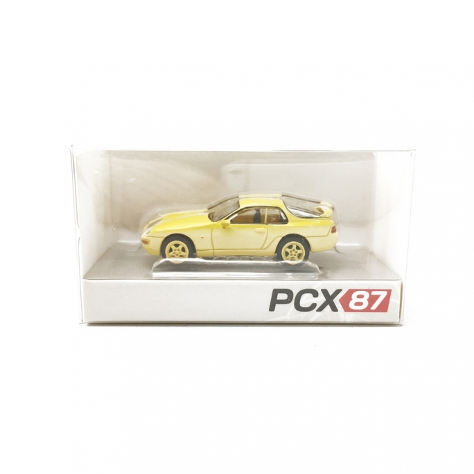 Porsche 968 Jaune-HO 1/87-PCX87 0012