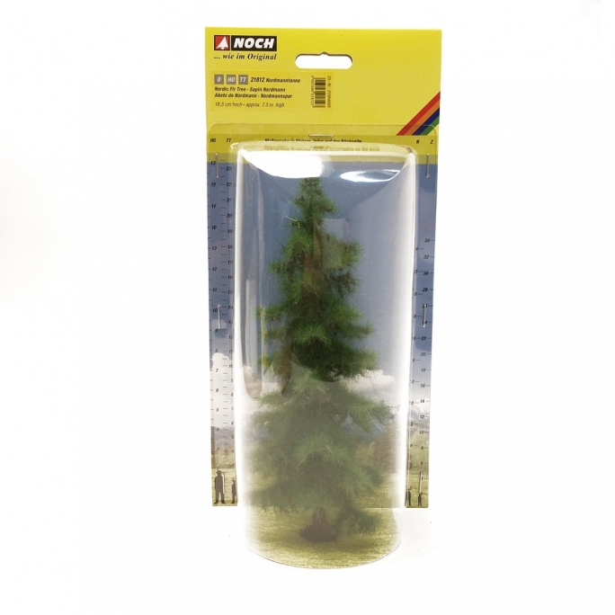 Grand Sapin Nordmann 18.5 cm de haut-HO-NOCH 21812